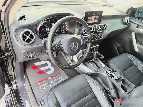 مرسيدس X350 d بيك اب اسود / اسود مواصفات اروبية Mercedes-Benz X Class X 350 d 2020 - European Specs