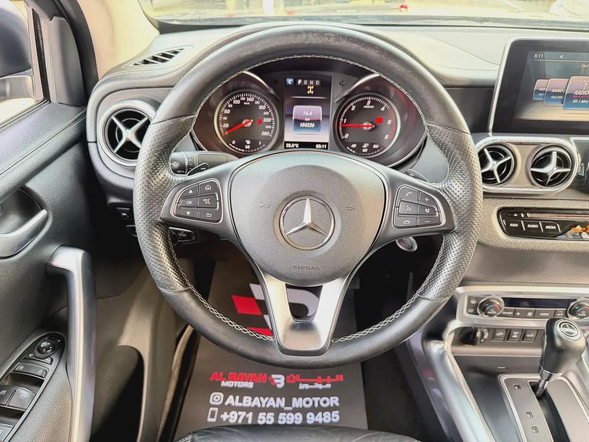 مرسيدس X350 d بيك اب اسود / اسود مواصفات اروبية Mercedes-Benz X Class X 350 d 2020 - European Specs-10-10