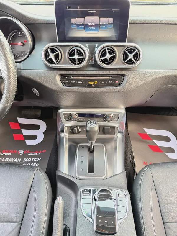 مرسيدس X350 d بيك اب اسود / اسود مواصفات اروبية Mercedes-Benz X Class X 350 d 2020 - European Specs