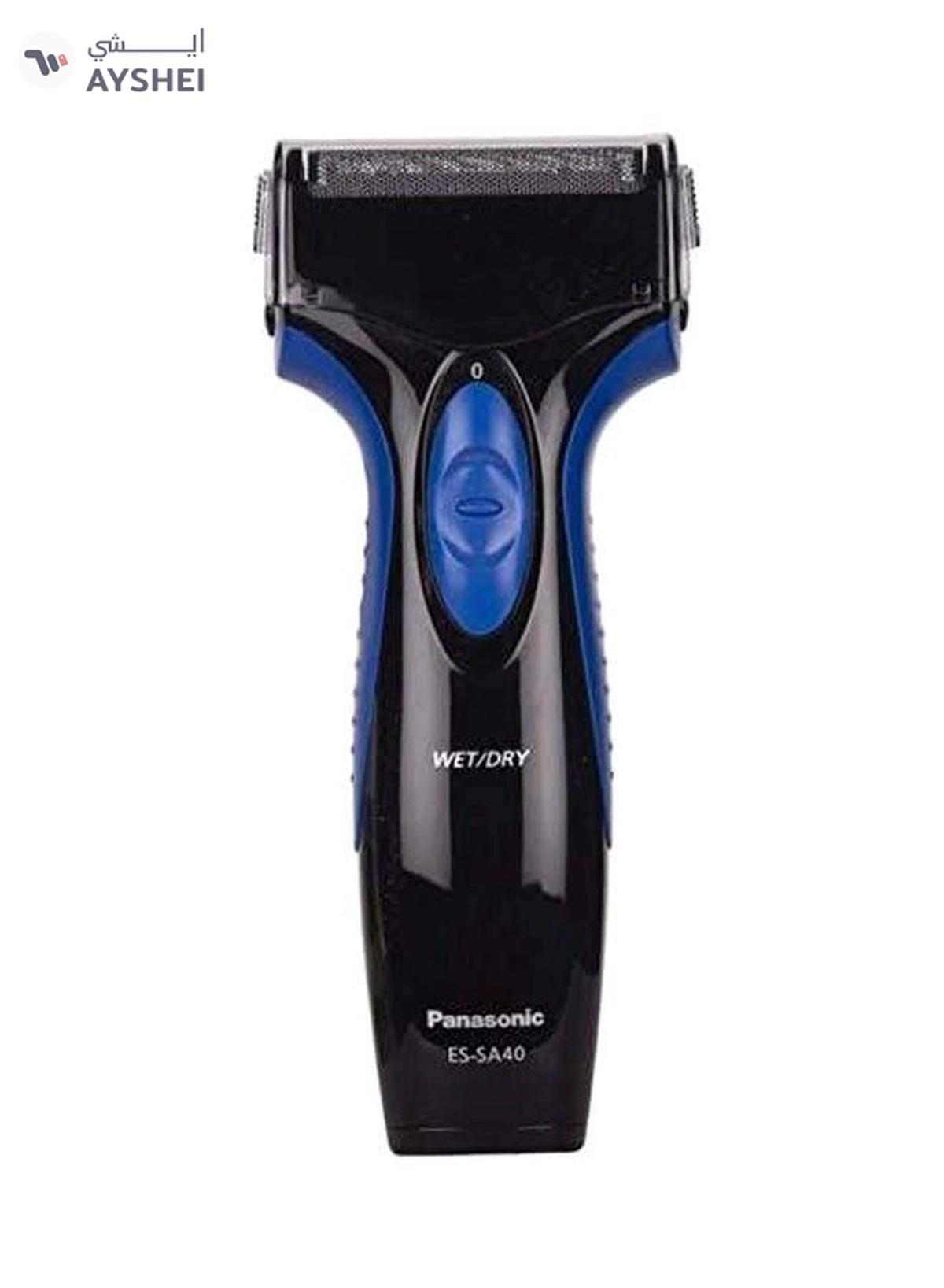 Panasonic Single-Blade Wet & Dry Shaver ES-SA40-K Black/Blue-0-portrait