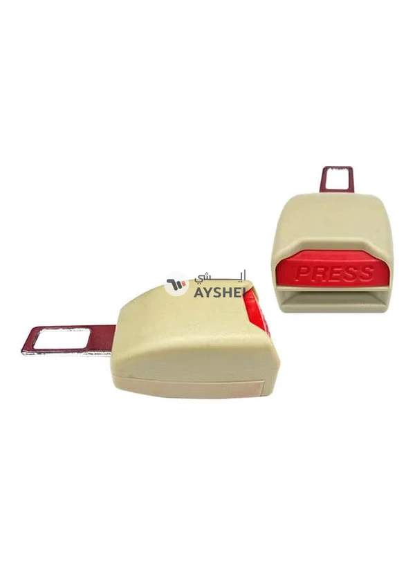 Generic 2-Piece Car Safety Seat Belt Clip Buckle Set