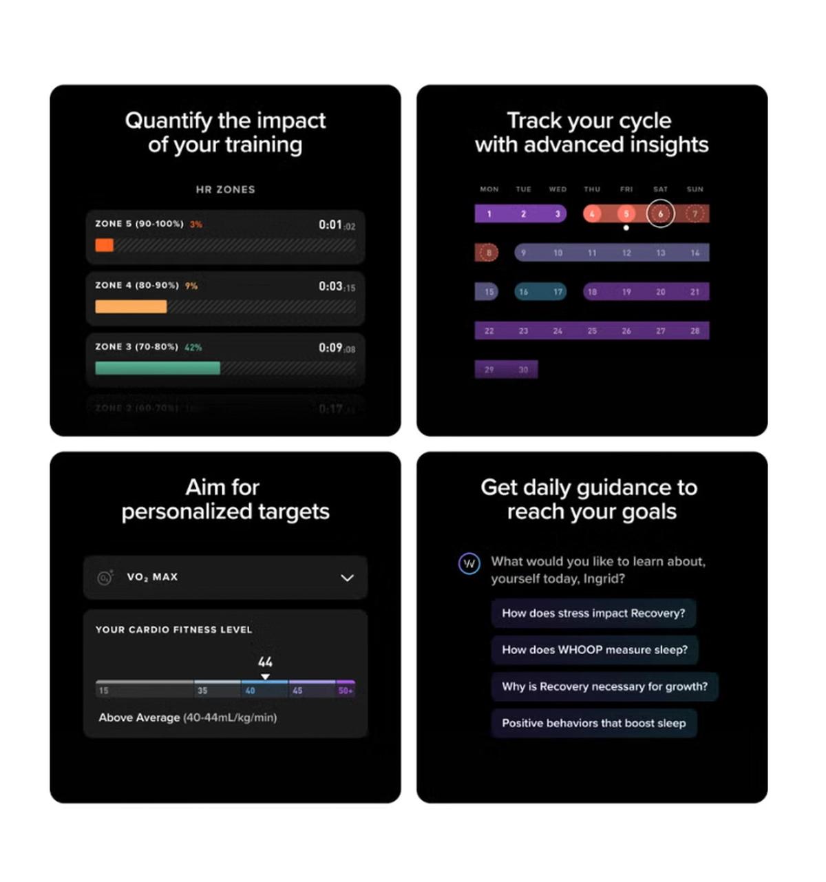 WHOOP One – 12-Month Membership – 5.0 Health and Fitness Wearable-4-4