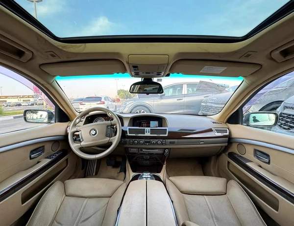 BMW | 7 SERIES | 750i | 2007 | BEIGE INTERIOR | ONLY : 85,885 KM | JAPAN IMPORT | CLEAN TITLE