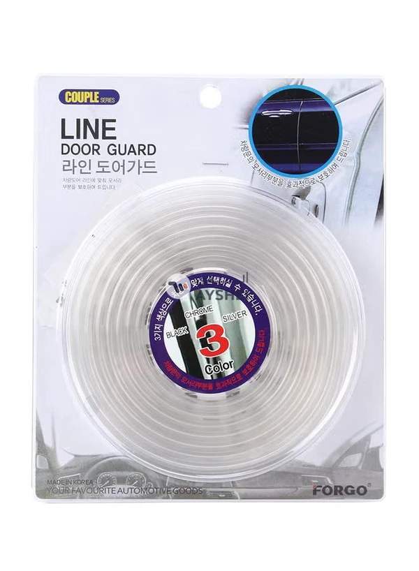 Generic 5.6M Car Decorative Strip Rubber Chrome Decoration Strip Door & Window Seal