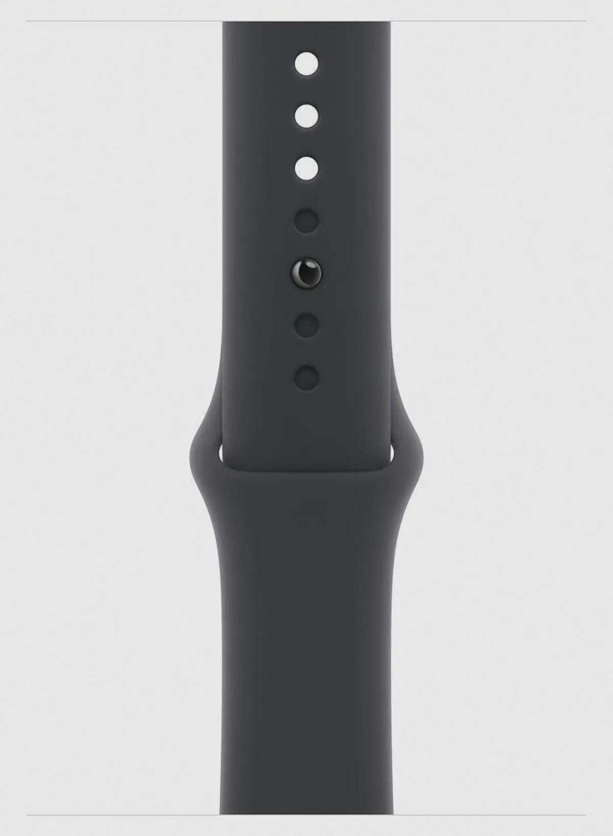 Apple Watch Series 11 GPS 46mm (INTERNATIONAL) Space Grey Aluminium Case With Black Sport Band SG Case - M/L-1-1