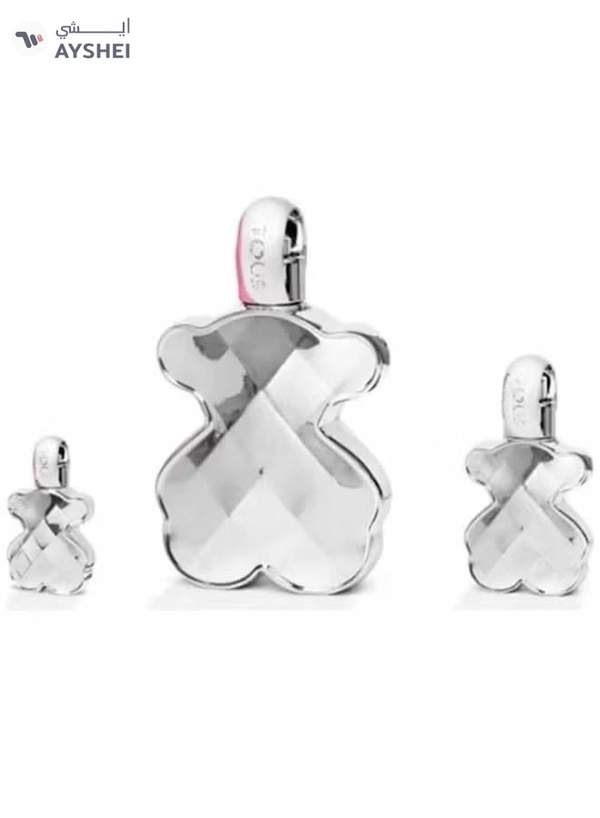 Tous Loveme The Silver For Women Set Parfum 90ml + 15ml + 4.5ml