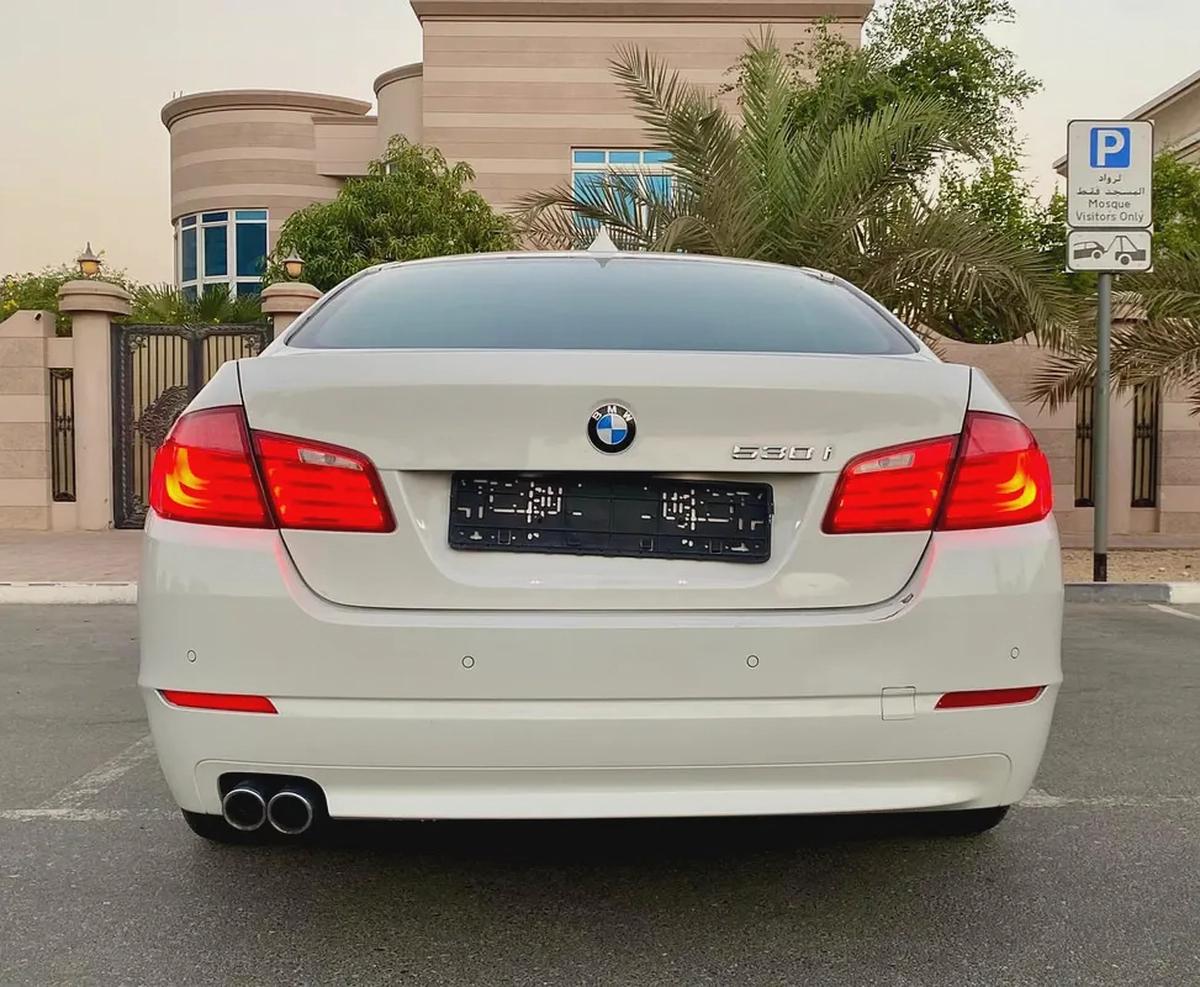 2013 BMW 530i ||FULL OPTION || 6 cylinder|| accident free|| original paint ||GCC SPECS-9-9
