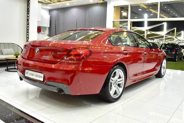 BMW 640i GranCoupe M-Kit ( 2016 Model ) in Red Color GCC Specs