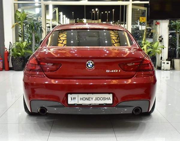 BMW 640i GranCoupe M-Kit ( 2016 Model ) in Red Color GCC Specs