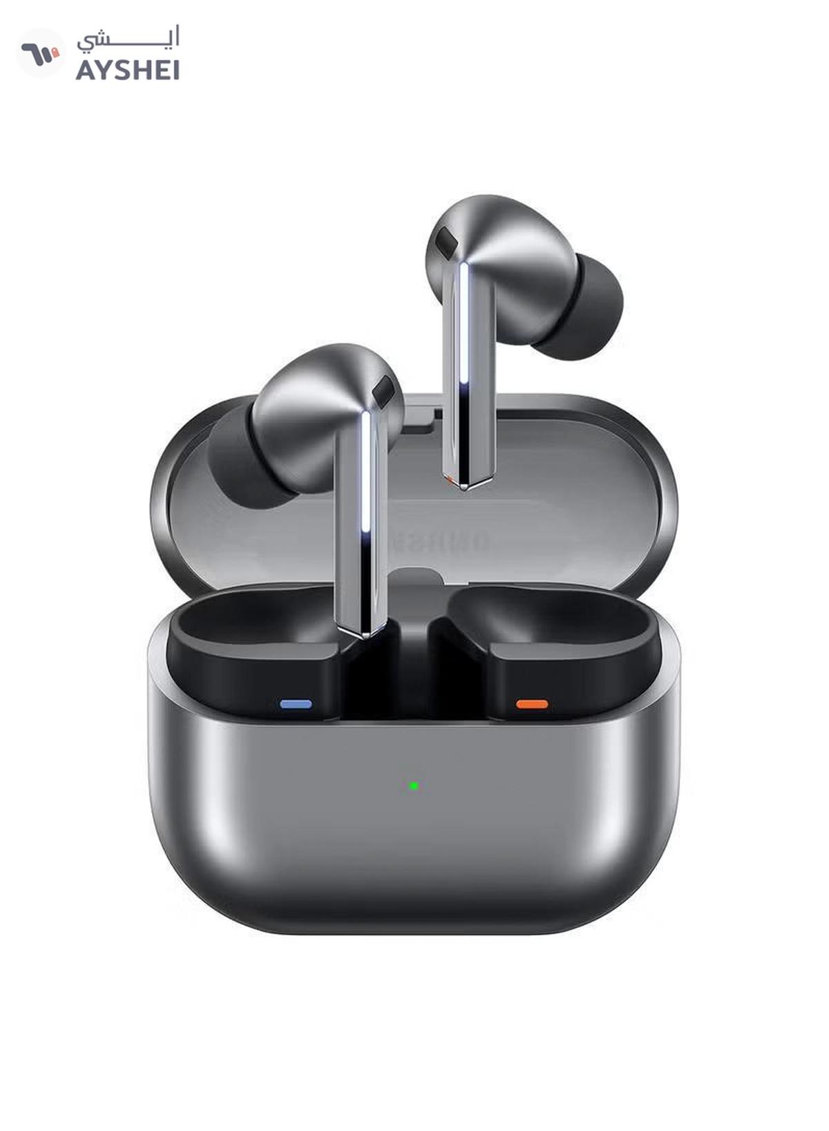 Samsung Galaxy Buds 3 Pro Silver with Galaxy Ai | Adaptive ANC-1-portrait