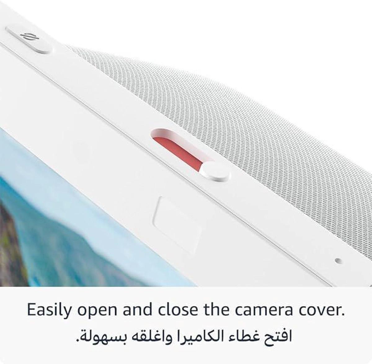 Echo Show 8 | 3rd generation (2023 release), HD smart touchscreen with spatial audio, smart home hub and Alexa - White-2-2