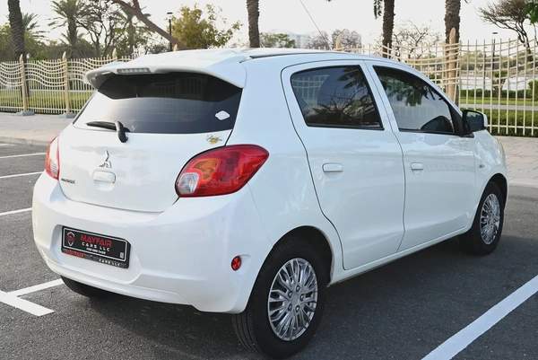 BEST OFFER - GCC - MITSUBISHI MIRAGE GLX 2014 - LOW MILEAGE