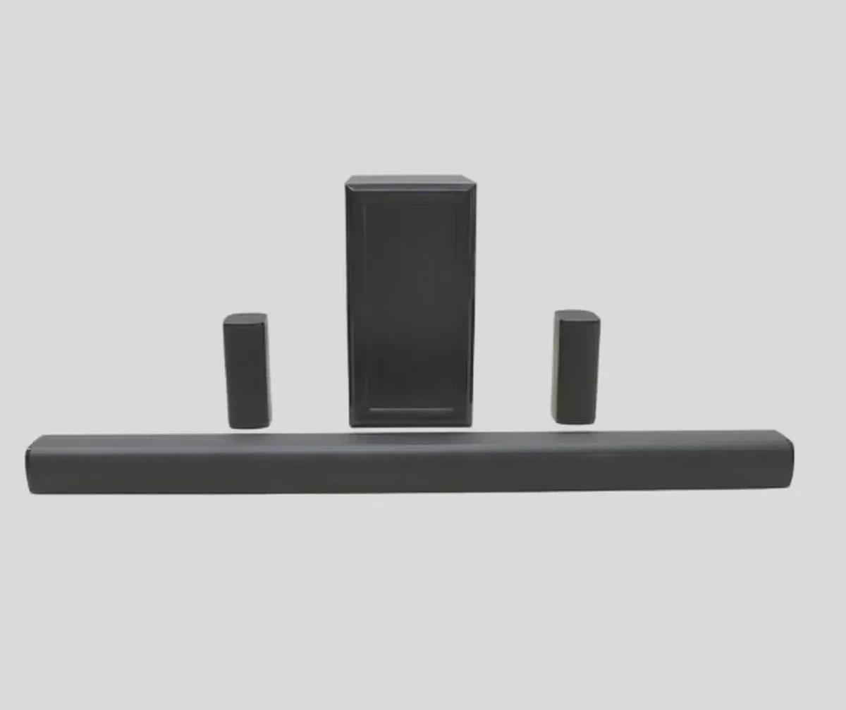 JVC 5.1Ch Soundbar With Wireless Subwoofer Home Theatre-3600W PMPO With Bluetooth, USB, SD Card Compatible TH-N430B Black-1-1
