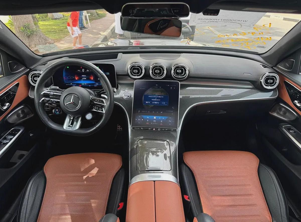 BENZ C43 | ///AMG | 2023 | BROWN INTERIOR | ONLY : 27,596 KM | JAPAN IMPORT | CLEAN TITLE-0-0