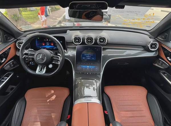 BENZ C43 | ///AMG | 2023 | BROWN INTERIOR | ONLY : 27,596 KM | JAPAN IMPORT | CLEAN TITLE