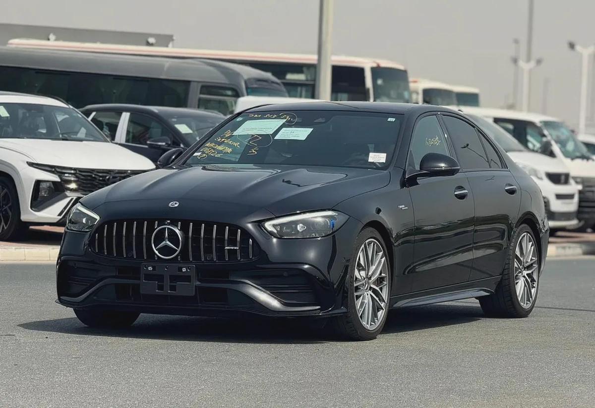 BENZ C43 | ///AMG | 2023 | BROWN INTERIOR | ONLY : 27,596 KM | JAPAN IMPORT | CLEAN TITLE-1-1