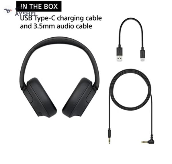 Sony WH-CH720 Noise Cancelling Wireless Headphones Bluetooth Over The Ear With Mic