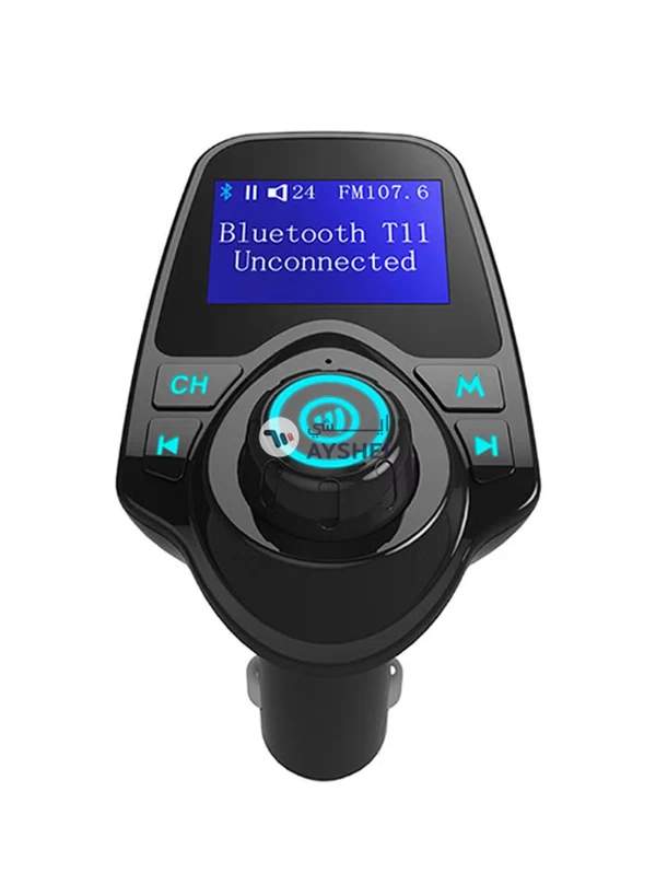 AGETUNR Bluetooth Car Charger With FM Transmitter/Wireless/Memory Card Reader