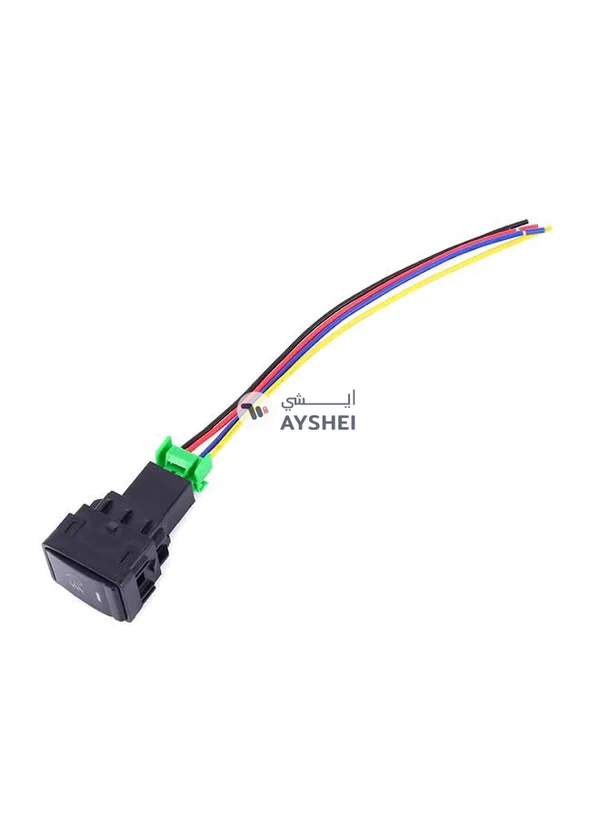 Generic 5-Pin ON-OFF Fog Light Button Switch with Cable