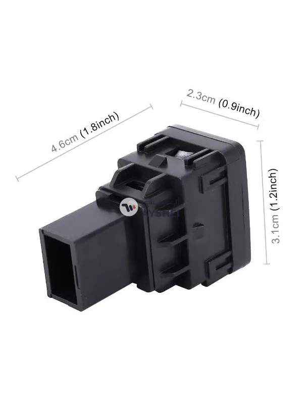 Generic 5-Pin ON-OFF Fog Light Button Switch with Cable