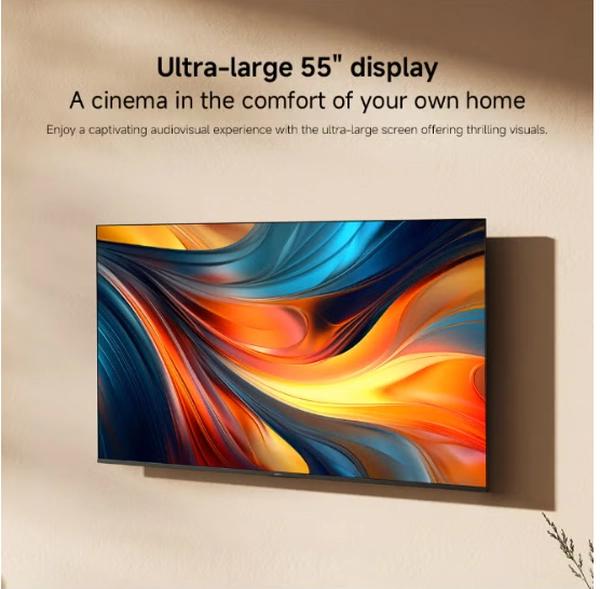 Xiaomi TV A 50 2026 Google TV™, 4K UHD image quality Dolby Audio & DTS:X, Metallic design, Game Boost mode 120Hz L50MB-AME Black