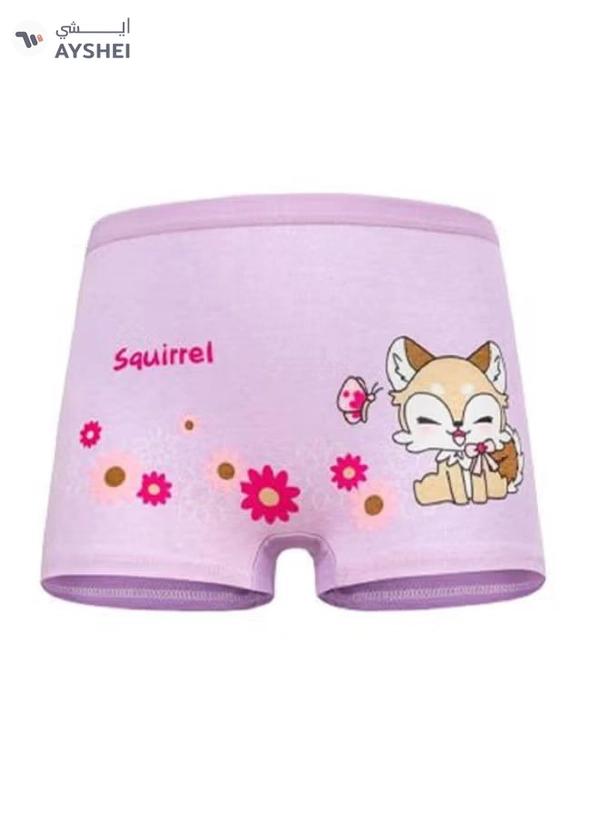 Babyqlo 4 Pack Squirrel Printed Boxer Multicolour