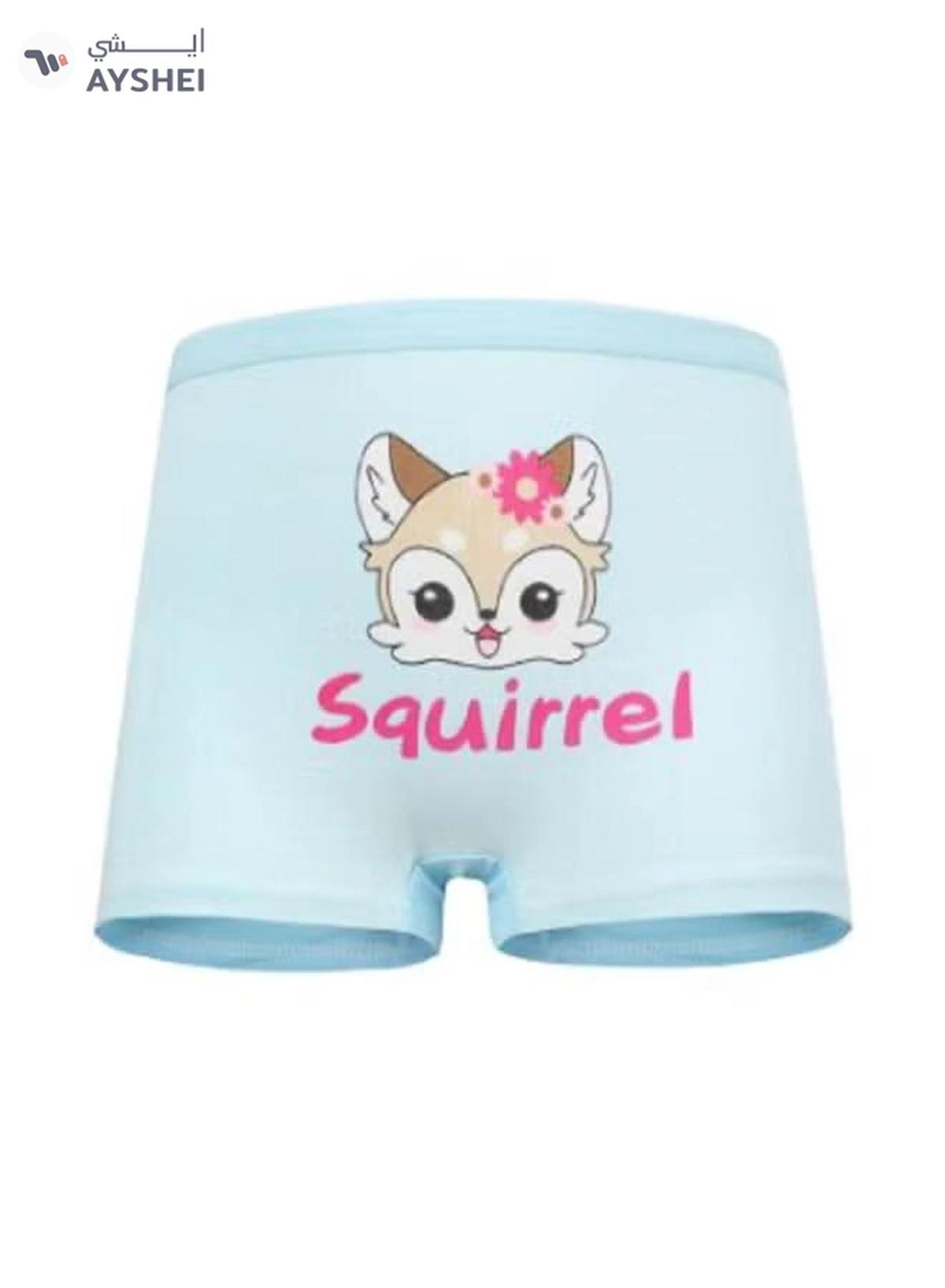 Babyqlo 4 Pack Squirrel Printed Boxer Multicolour-2-2