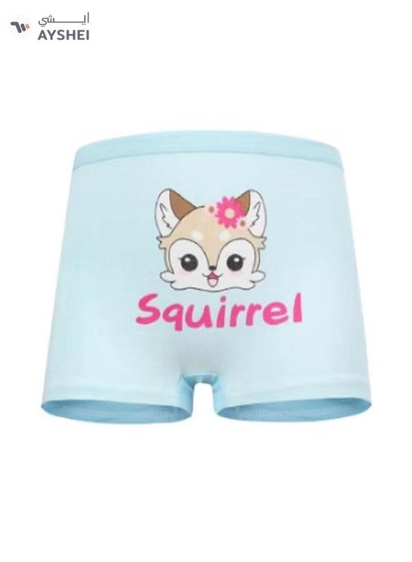 Babyqlo 4 Pack Squirrel Printed Boxer Multicolour