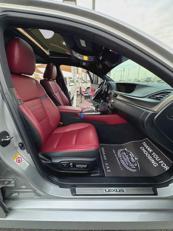 لكزس GS350 F-SPORT موديل 2016 وارد دفع خلفى سنجل فل اوبشن بحاله ممتازه