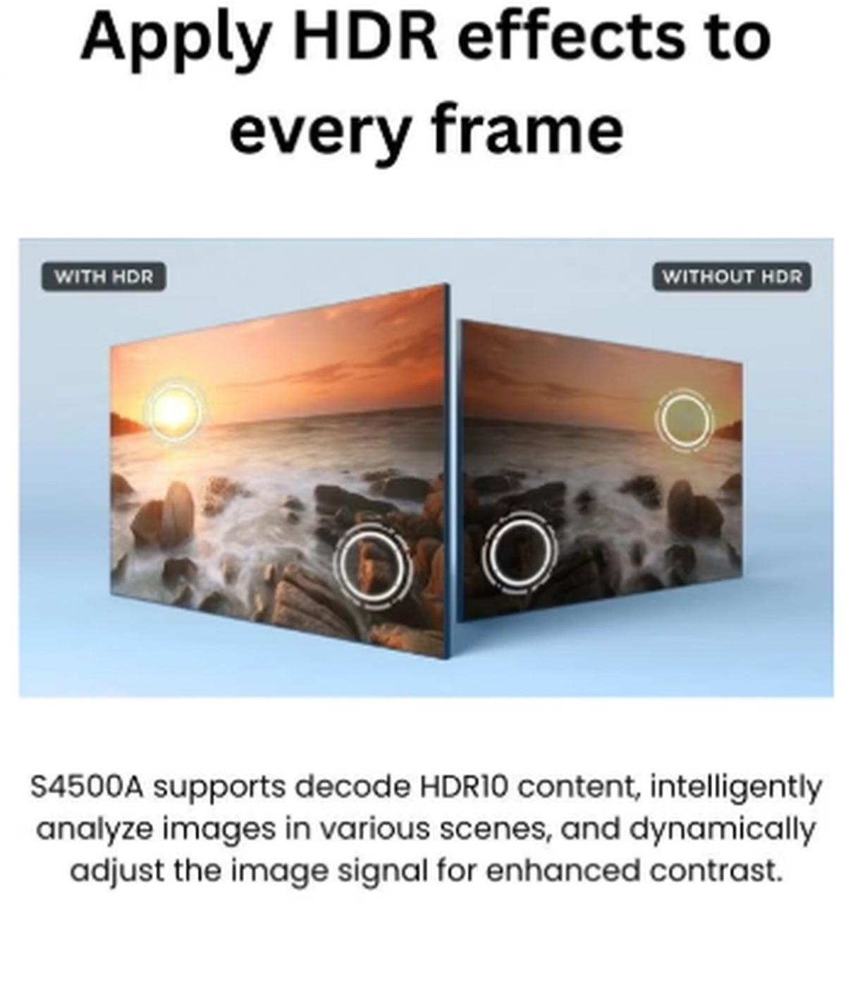 TCL 32 Inch S4500A HD Smart TV | Android Smart TV | HDR TV | T-Screen | Ai-Clarity | Dolby Audio | Metallic Bezel-less | Wifi, HDMI, USB | Multiple Viewing Modes | Ideal For Bedroom & Small Spaces - International Version 32S4500A Black-5-5