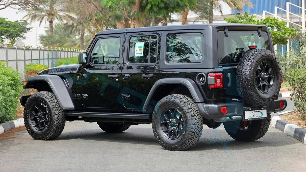 2026 Jeep Wrangler Unlimited Willys V6 3.6L GCC 3 Years Warranty Or 60K Km At Official Dealer-2-2