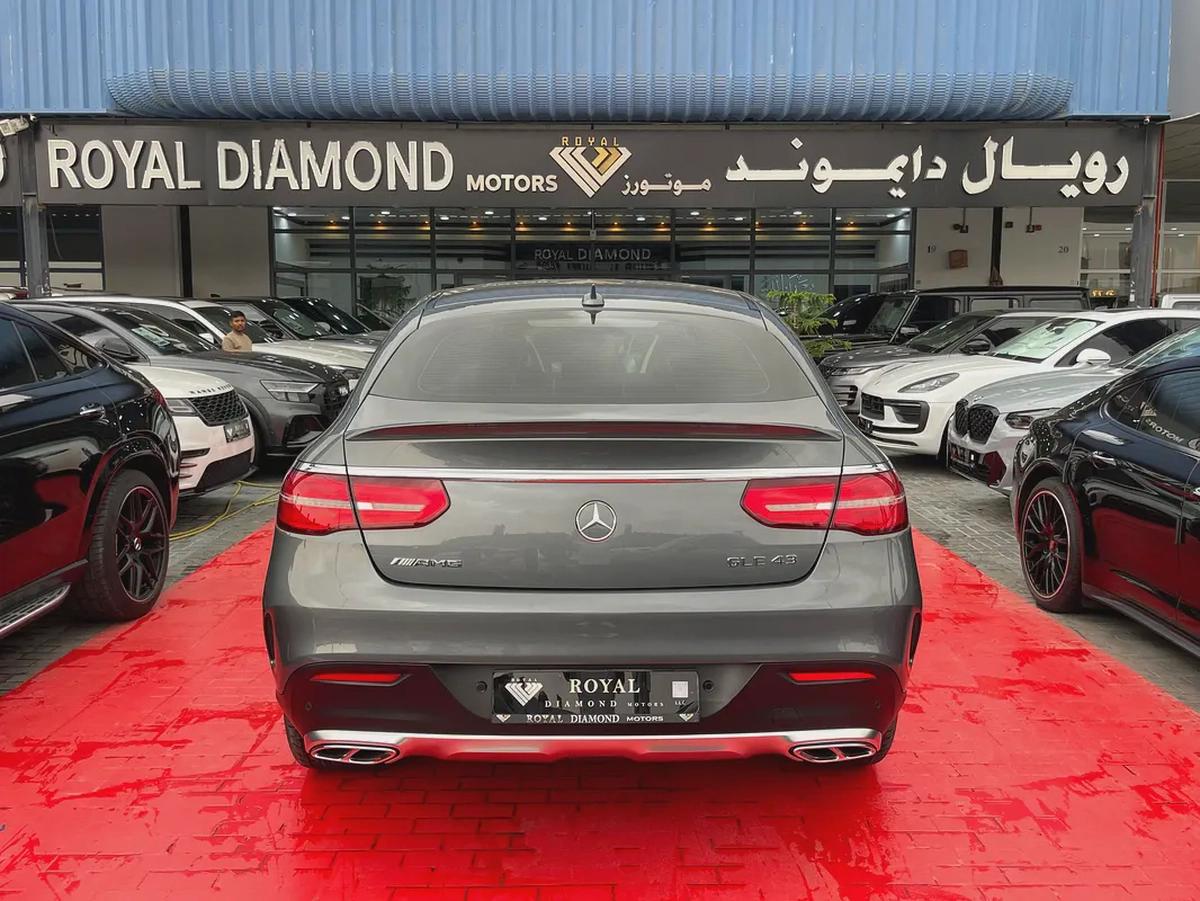 GCC Specs Mercedes-Benz GLE 43 AMG Coupe 2018 - Excellent Condition-4-4