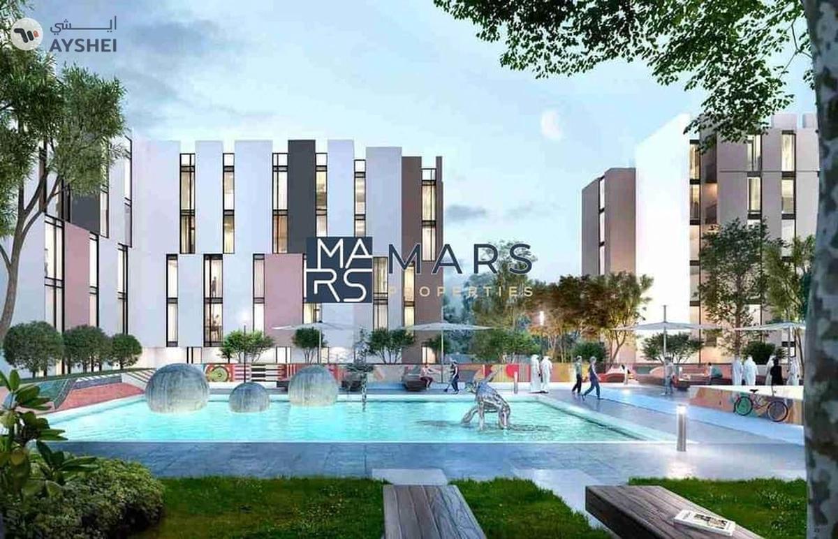 Luxury one bedroom apartment available for rent in east village Al jada just in 48k-14-14