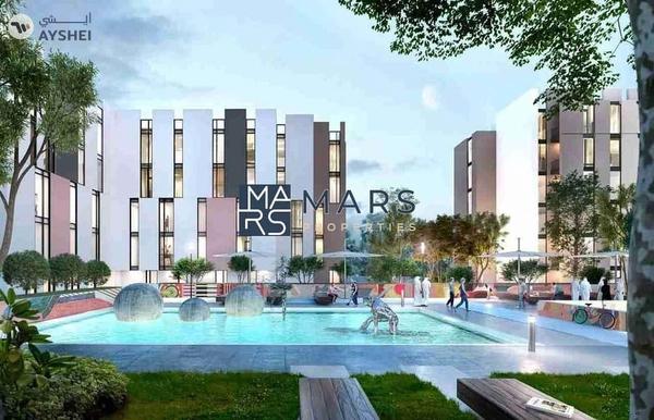 Luxury one bedroom apartment available for rent in east village Al jada just in 48k