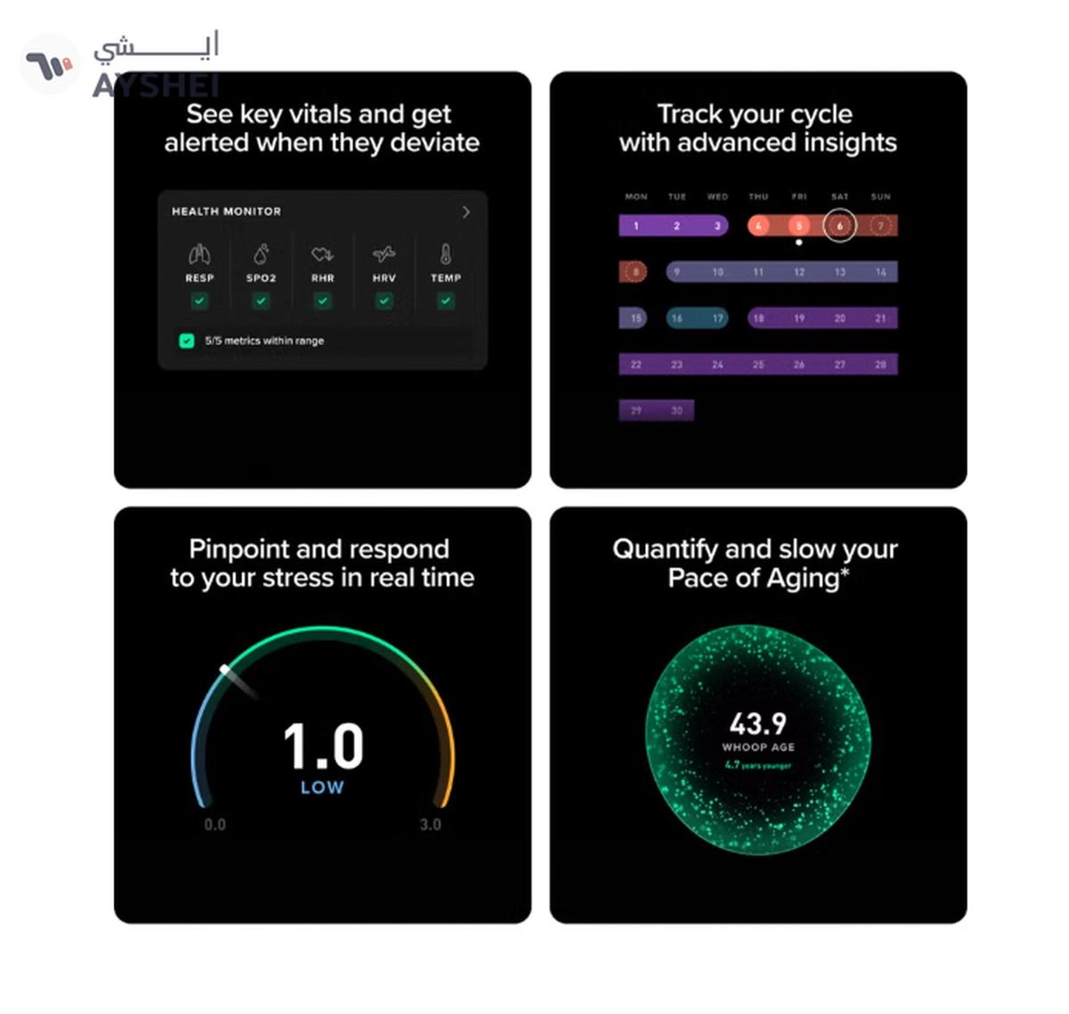 Whoop Peak – 12-Month Membership – 5.0 Health and Fitness Wearable-0-landscape
