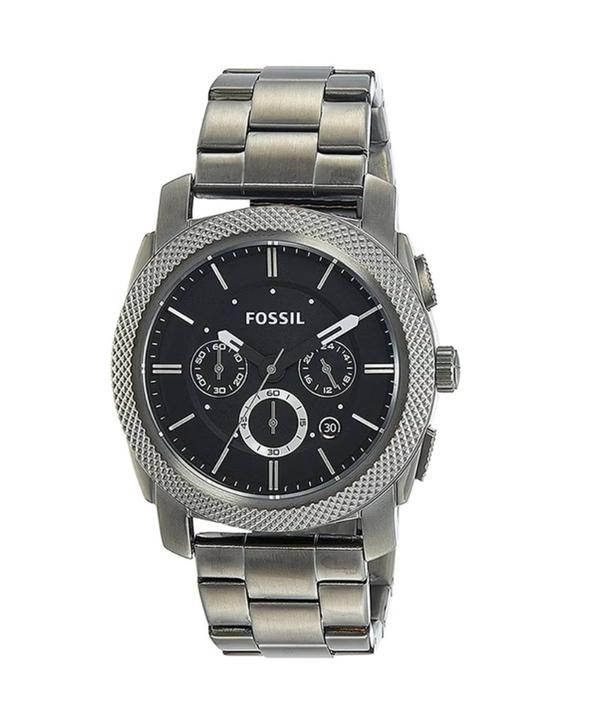 Fossil Men's Water Resistant Analog Watch FS4662 - 42 mm - Silver