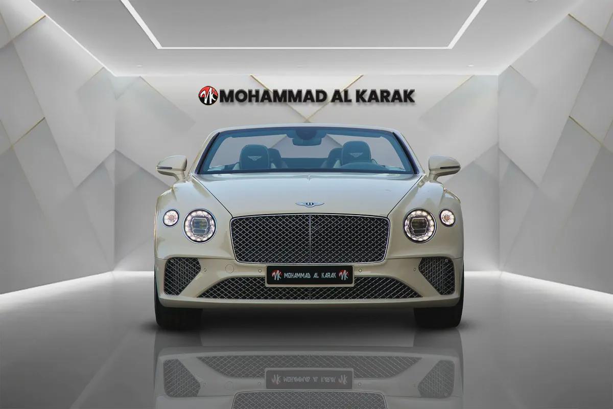 BENTLEY CONTINENTAL GTC - 2021 - GCC - AL HABTOOR WARRENTY - VERY LOW KILOMETER - ORIGINAL PAINT-0-0
