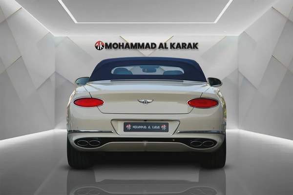 BENTLEY CONTINENTAL GTC - 2021 - GCC - AL HABTOOR WARRENTY - VERY LOW KILOMETER - ORIGINAL PAINT