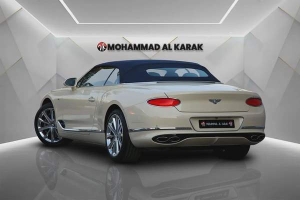 BENTLEY CONTINENTAL GTC - 2021 - GCC - AL HABTOOR WARRENTY - VERY LOW KILOMETER - ORIGINAL PAINT