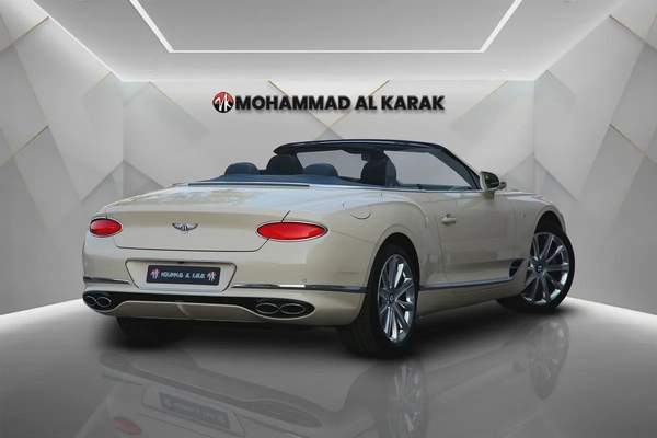 BENTLEY CONTINENTAL GTC - 2021 - GCC - AL HABTOOR WARRENTY - VERY LOW KILOMETER - ORIGINAL PAINT