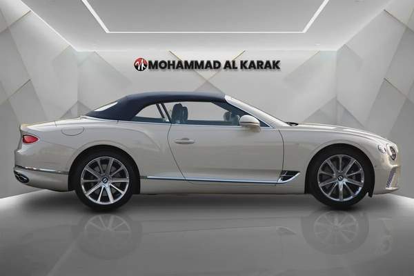 BENTLEY CONTINENTAL GTC - 2021 - GCC - AL HABTOOR WARRENTY - VERY LOW KILOMETER - ORIGINAL PAINT