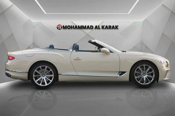 BENTLEY CONTINENTAL GTC - 2021 - GCC - AL HABTOOR WARRENTY - VERY LOW KILOMETER - ORIGINAL PAINT