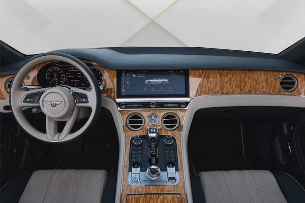 BENTLEY CONTINENTAL GTC - 2021 - GCC - AL HABTOOR WARRENTY - VERY LOW KILOMETER - ORIGINAL PAINT