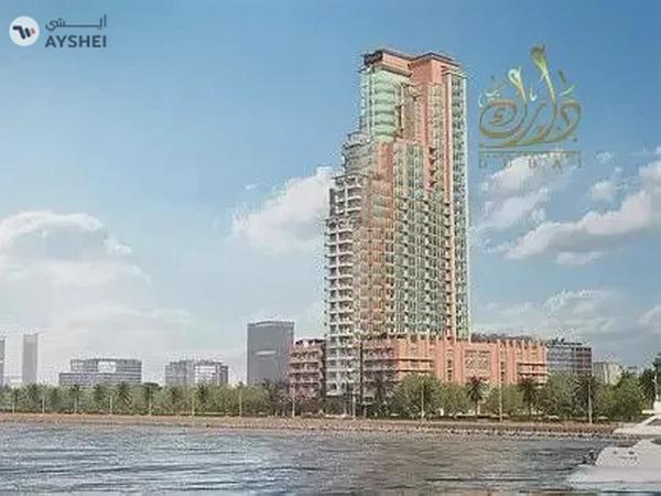 Sea and Dubai island view-Ready next month-last units-Morgish-30%and 70% on handover