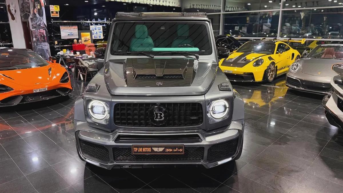 2019 MERCEDES BENZ G 700 ORIGINAL BRABUS WITH CERTIFICATES-2-2
