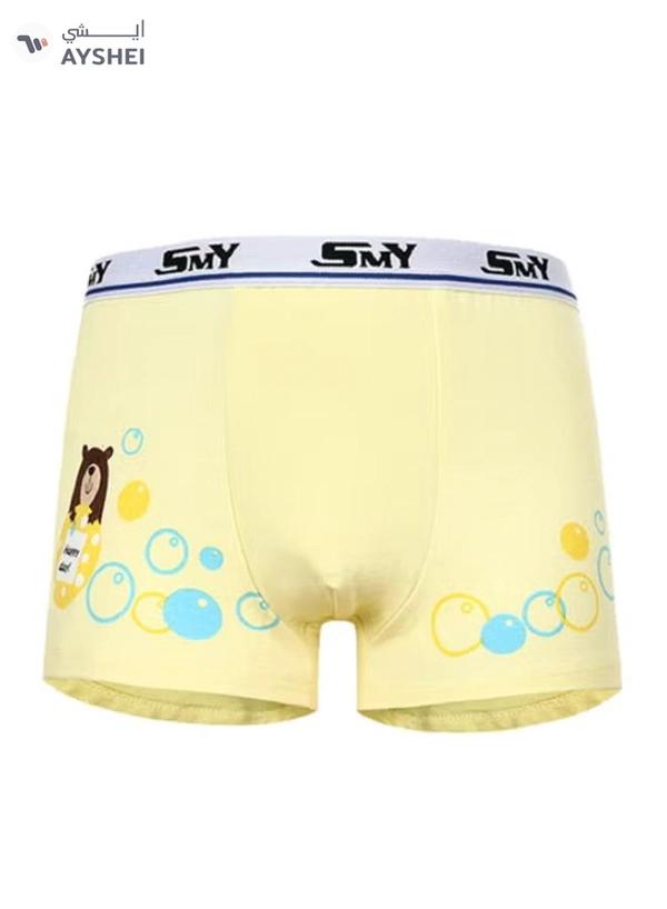 Babyqlo 4 Pack Happy Bear Printed Boxer Multicolour