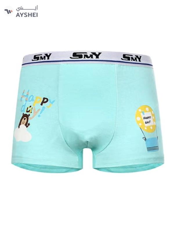 Babyqlo 4 Pack Happy Bear Printed Boxer Multicolour