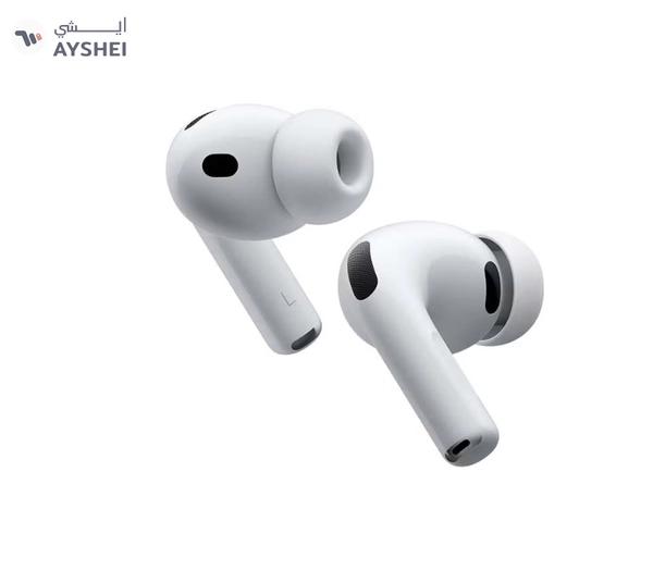 Apple AirPods Pro 3 Wireless Earbuds, Bluetooth Headphones, Active Noise Cancellation, Hearing Test, Hearing Aid,Hearing Protection features, Heart rate sensing during workouts, Live Translation, High-Fidelity Sound, H2 Chip, USB-C Charging - White