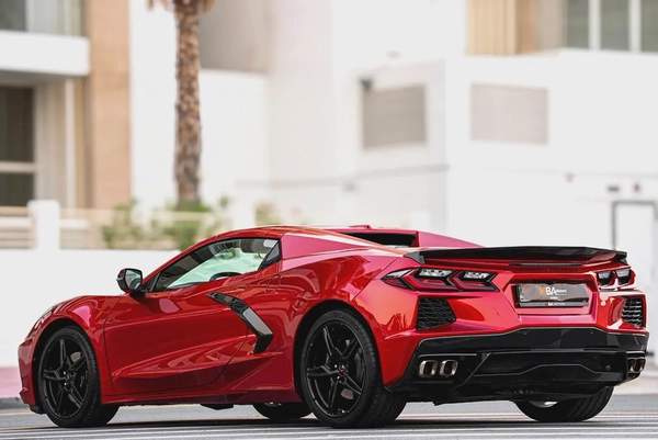 2024 | Chevrolet Corvette C8 Roadster | Red | Low Milelage | Warranty