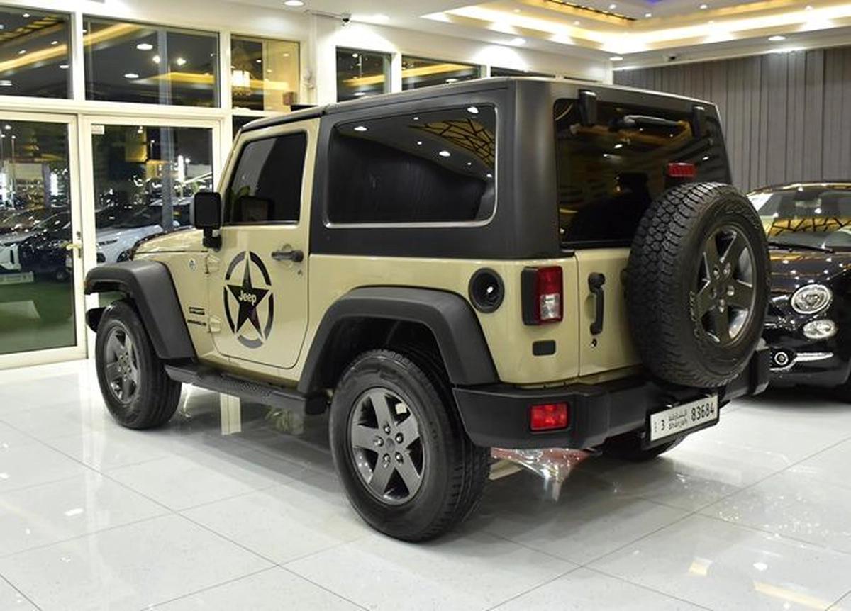 Jeep Wrangler Sport ( 2017 Model ) in Beige Color GCC Specs-13-13